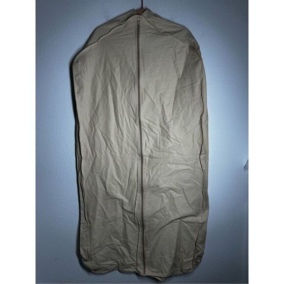 Authentic Louis Vuitton Cotton Long Tan Garment Bag 47”x23” - Picture 3 of 13
